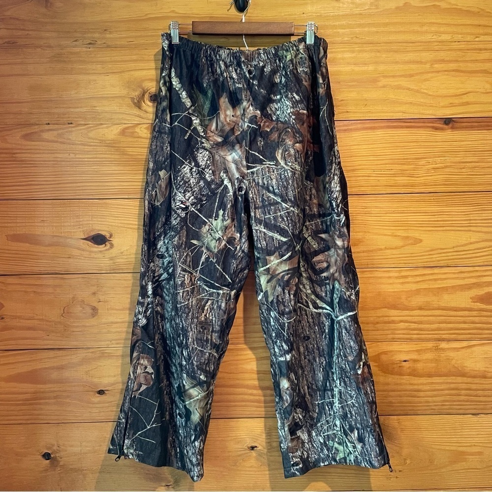Redhead Men’s Mossy Oak Camo Camouflage Elastic Drawstring Waist Pants Large